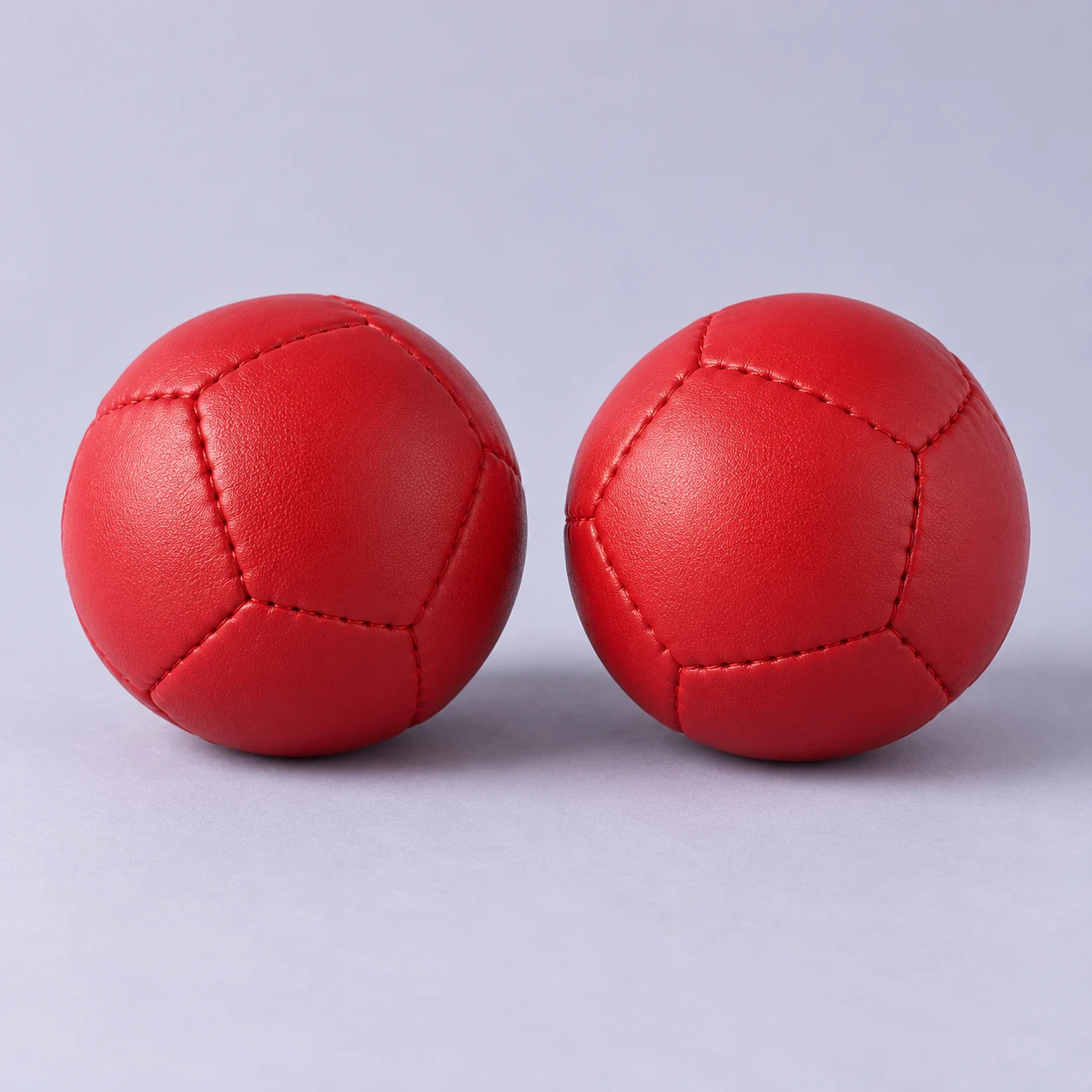 Red practice ball pair