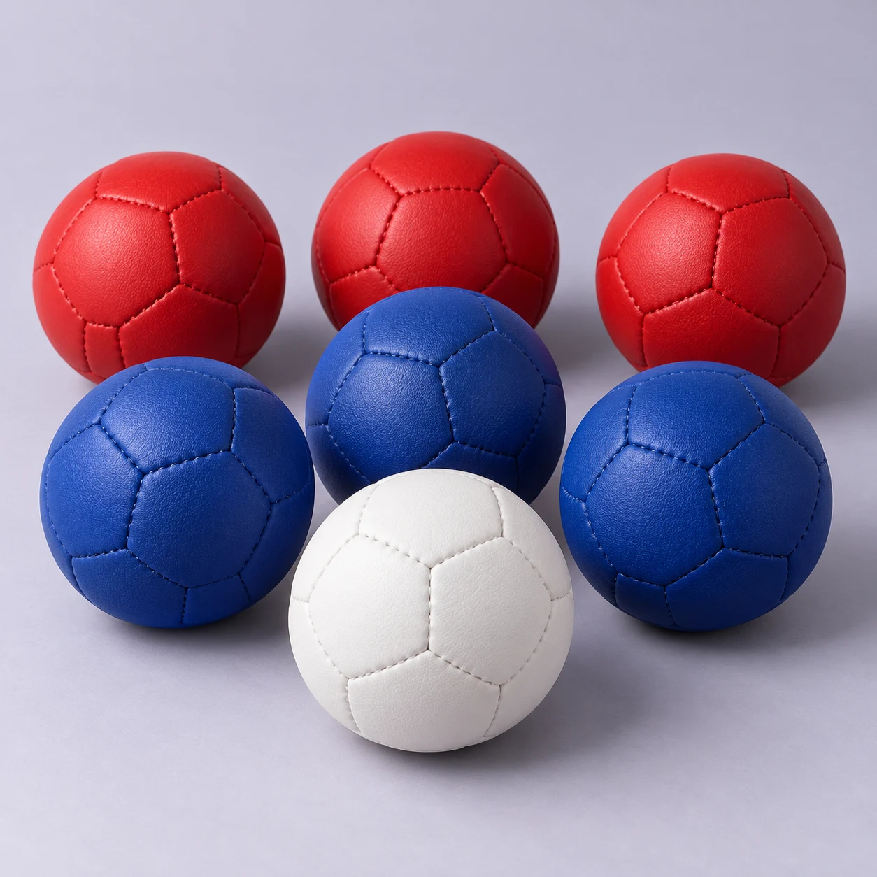 Seven-ball practice set